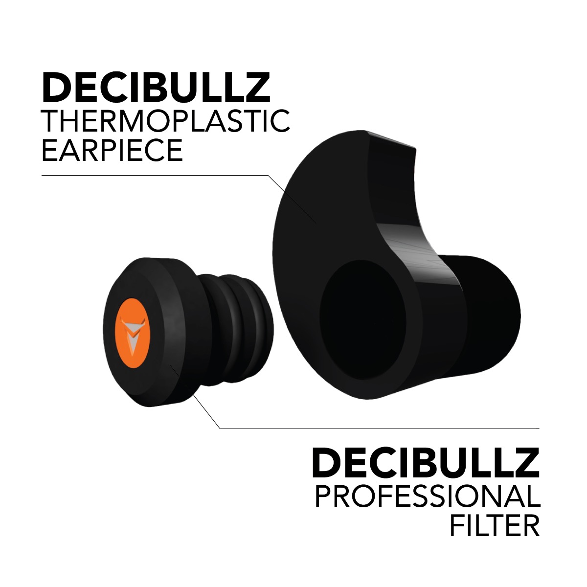 Everest Decibullz Custom Molded Percussive Filters - $74.99 at Everest