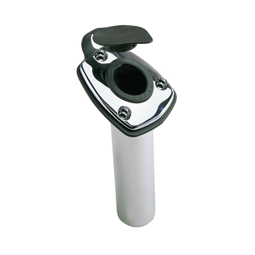 Everest Perko Fishing Rod Holder - 65deg Angled Flush Mount - Chrome Plated Zinc - $90.54 at Everest
