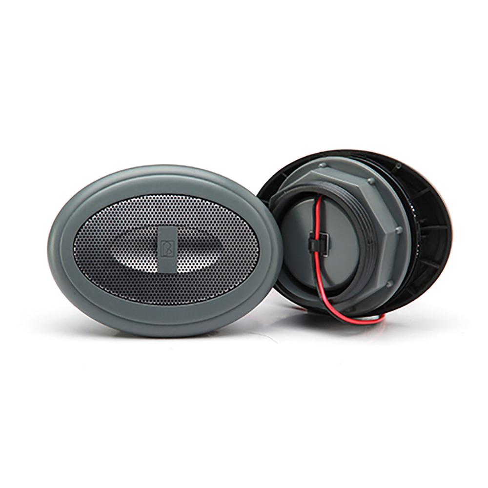 Poly-Planar 2 Spa Oval Speaker - Grey