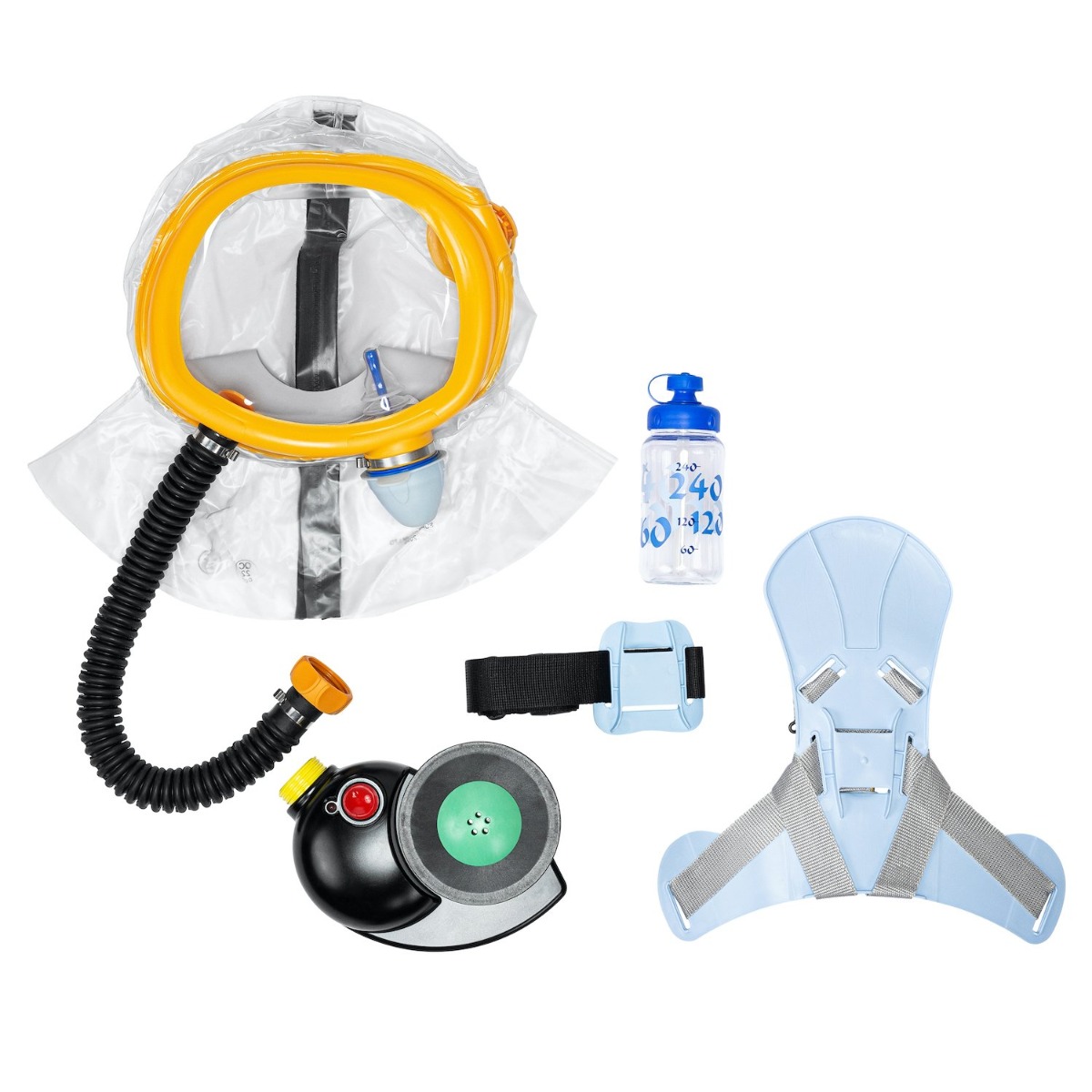 MIRA Safety CM-3M CBRN Child Escape Respirator/Infant Gas Mask w/ PAPR