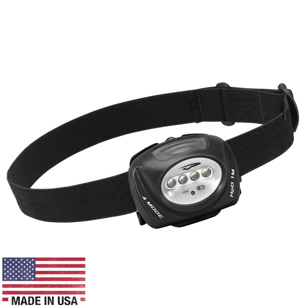 Everest Princeton Tec QUAD Industrial Headlamp - Black - $44.93 at Everest