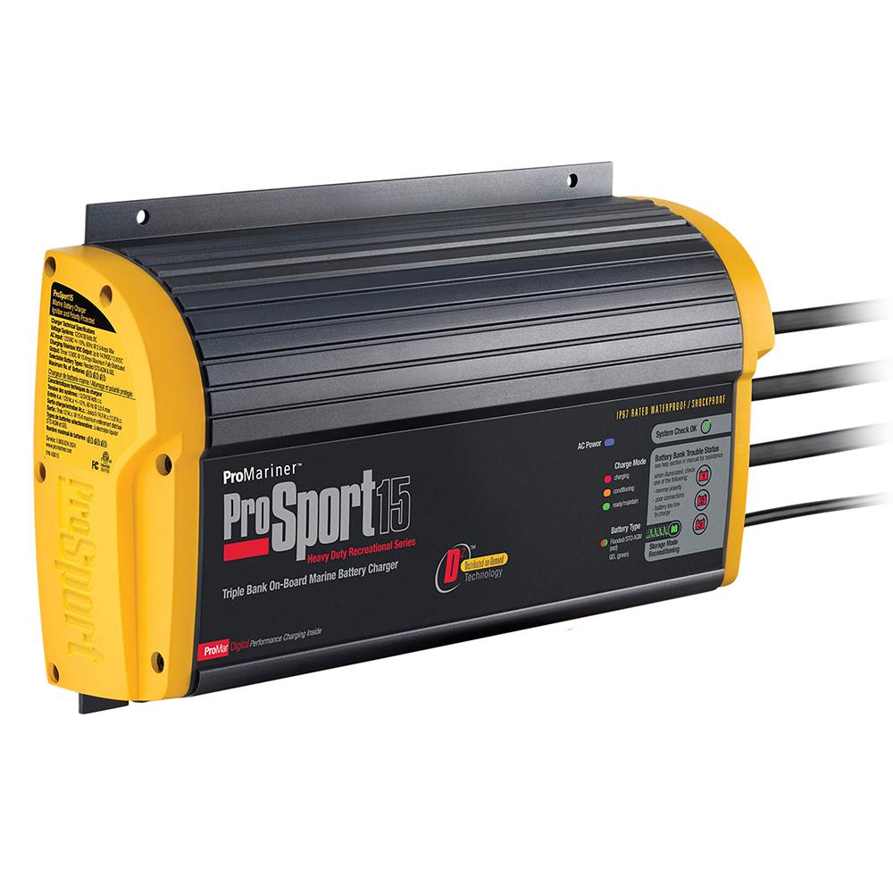 Everest ProMariner ProSport 15 Gen 3 Heavy Duty Recreational Series On-Board Marine Battery Charger - $285.07 at Everest