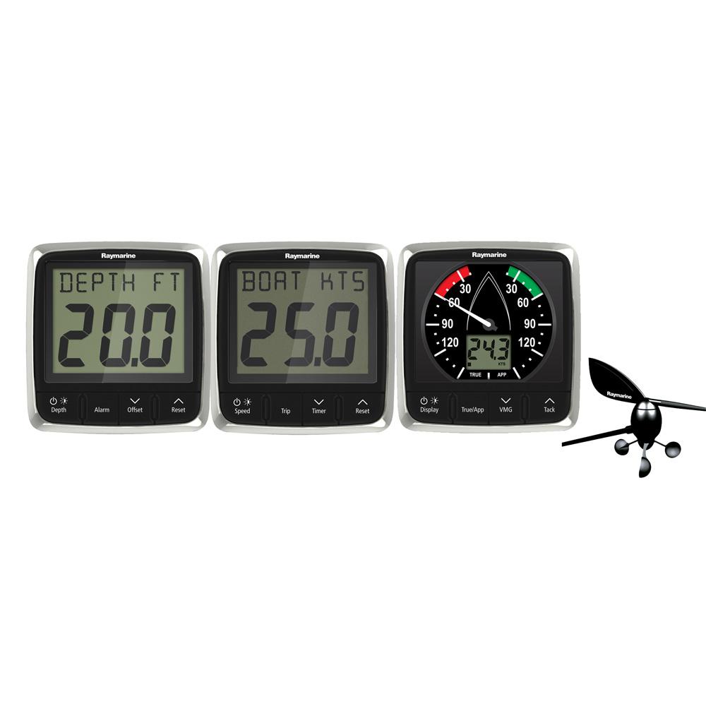Everest Raymarine i50/i60 Wind/Speed/Depth System Package - $1390.99 at Everest