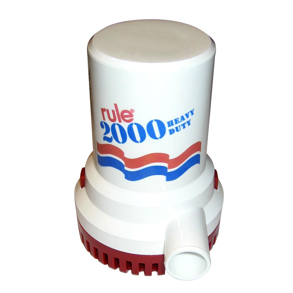 Everest Rule 2000 G.P.H. Non-Automatic Bilge Pump - 24V - $201.15 at Everest
