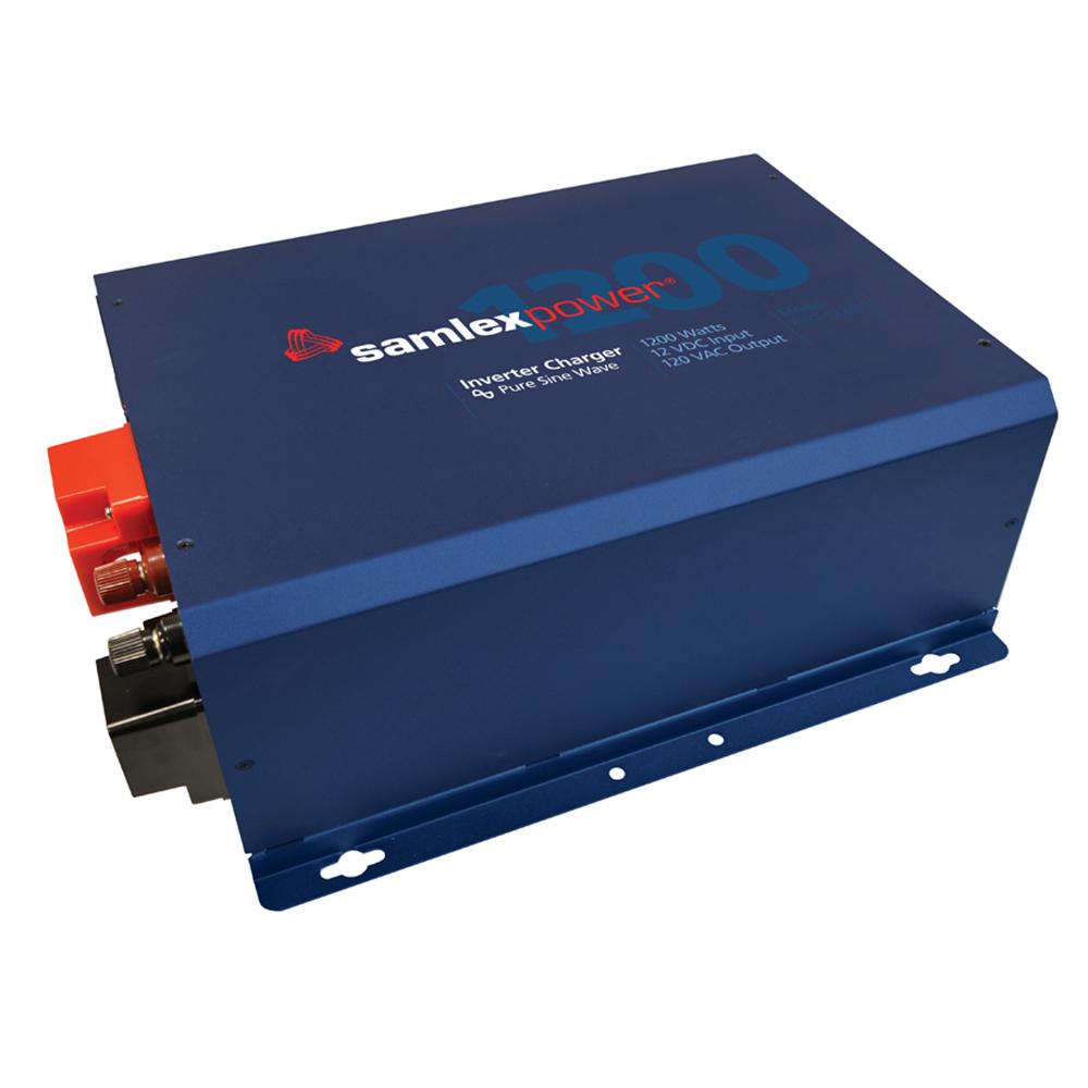 Everest Samlex Evolution(TM) F Series 1200W, 120V Pure Sine Inverter/Charger w/12V Input & 60 Amp Charger w/Hard Wiring - $968.35 at Everest