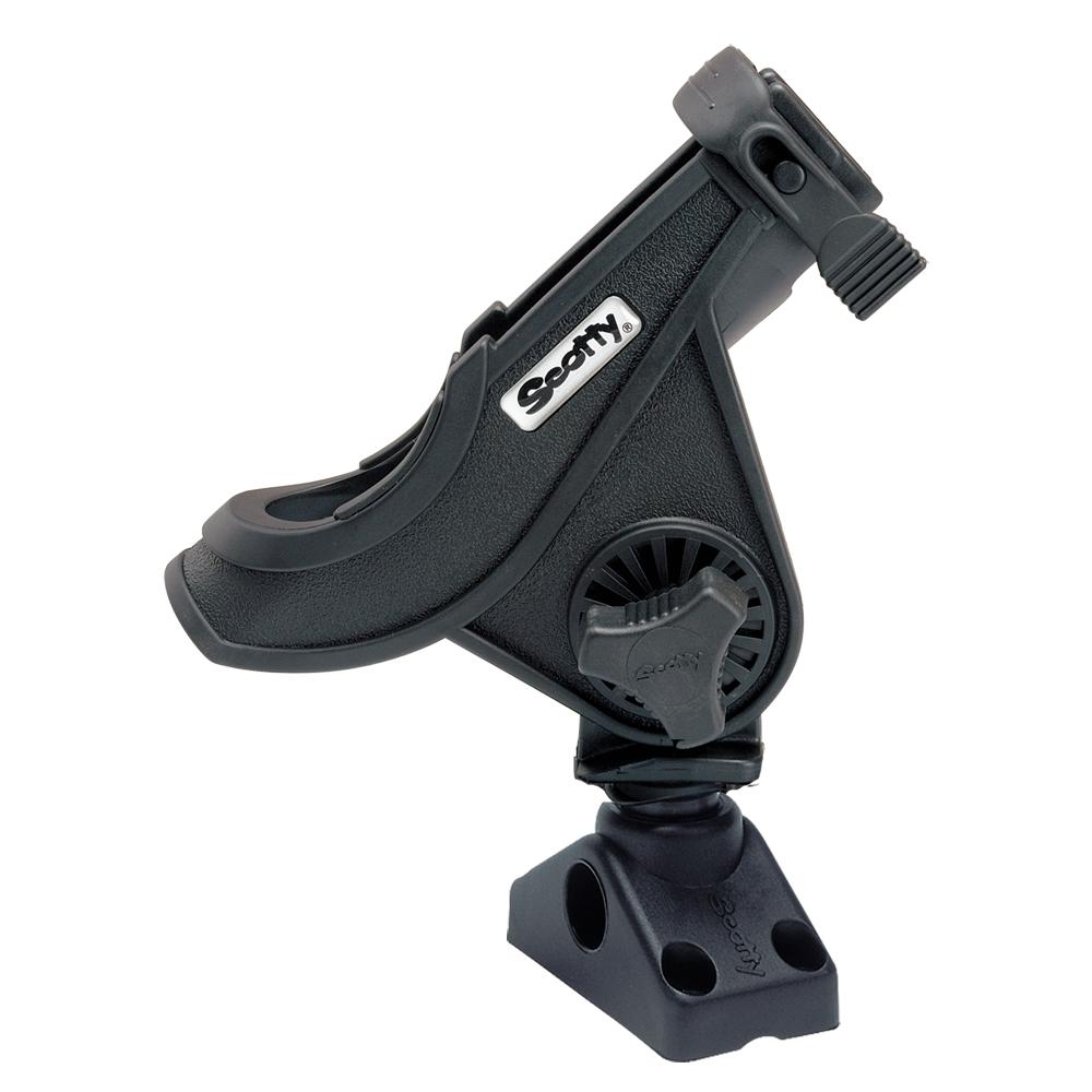 Everest Scotty 280 Bait Caster/Spinning Rod Holder w/241 Deck/Side Mount - Black - $26.74 at Everest
