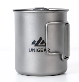 Unigear UNIGEAR 100% Titanium Camping Cup 450ml - $17.99 at Everest