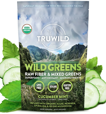 TRUWILD WILD GREENS - CERTIFIED ORGANIC GREEN SUPERFOOD