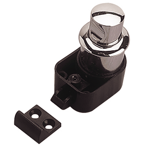 Everest Sea-Dog Push Button Rim Latch - Polished Chrome - $17.11 at Everest