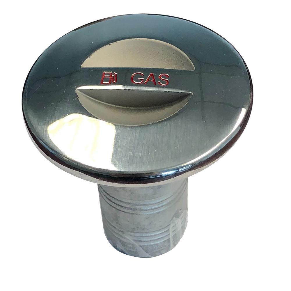 Sea-Dog Stainless Steel Key Free Hose Deck Fill Fits 1-1/2 Hose - Gas