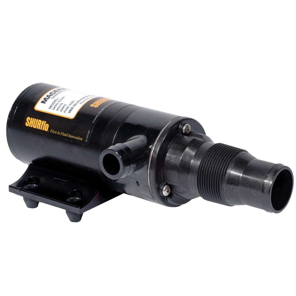 Everest Shurflo by Pentair Self-Priming Dual Blade Macerator Pump - 24VDC, 13GPM - $341.95 at Everest