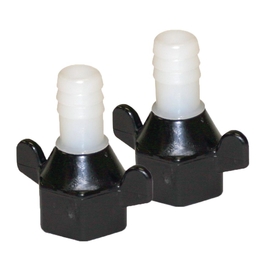 Everest Shurflo by Pentair 1/2 Barb x 1/2 NPT-F Hex/Wingnut Straight Fitting - $14.61 at Everest