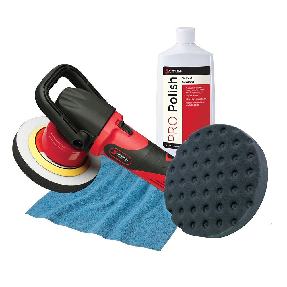 Everest Shurhold Dual Action Polisher Start Kit w/Pro Polish, Pad & MicroFiber Towel - $176.53 at Everest