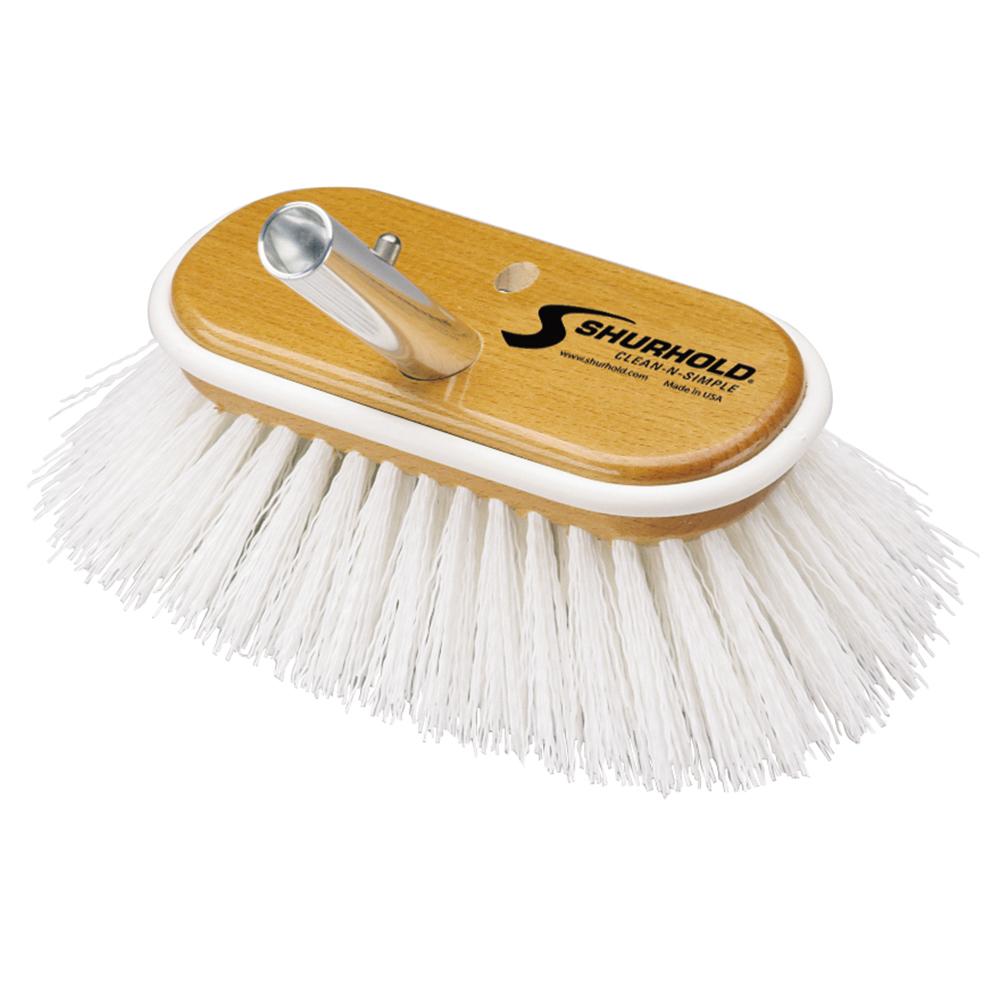 Everest Shurhold 6 Polypropylene Stiff Bristle Deck Brush - $26.73 at Everest
