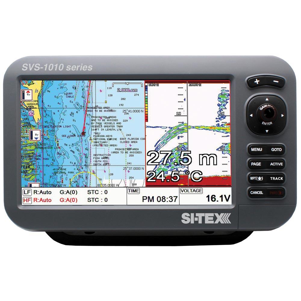 Everest SI-TEX SVS-1010CF-E 10 Chartplotter/Sounder Combo w/External GPS Antenna & Navionics+ Card - $1978.43 at Everest