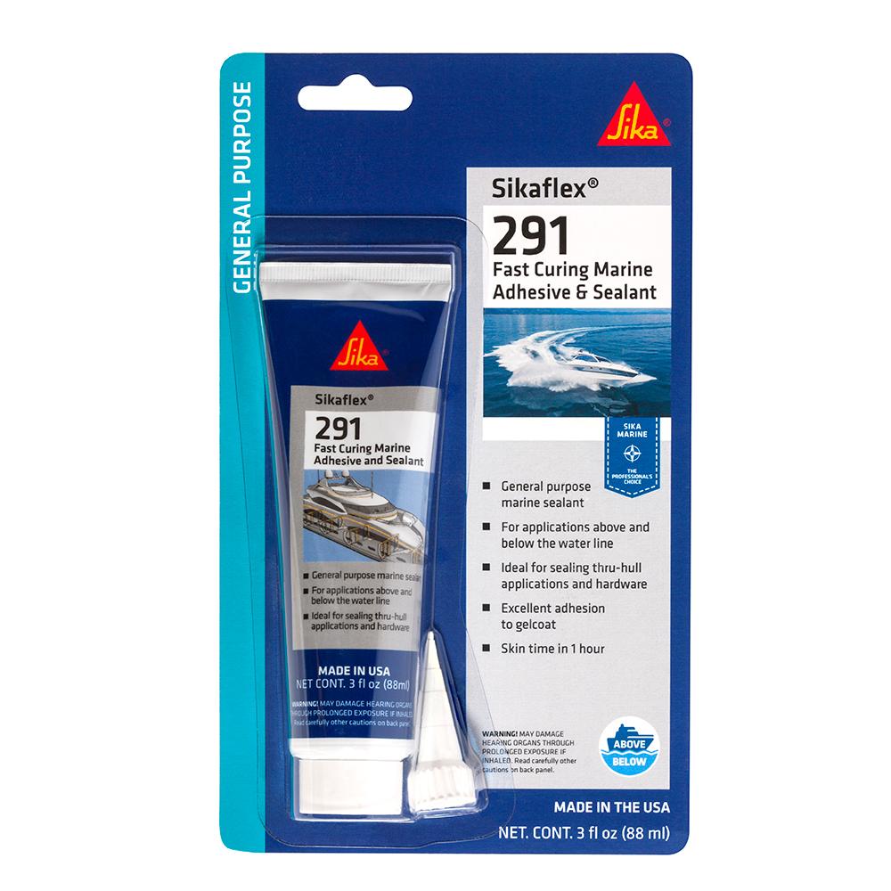 Sika Sikaflex(R) 291 Fast Cure - Black - 3oz Tube