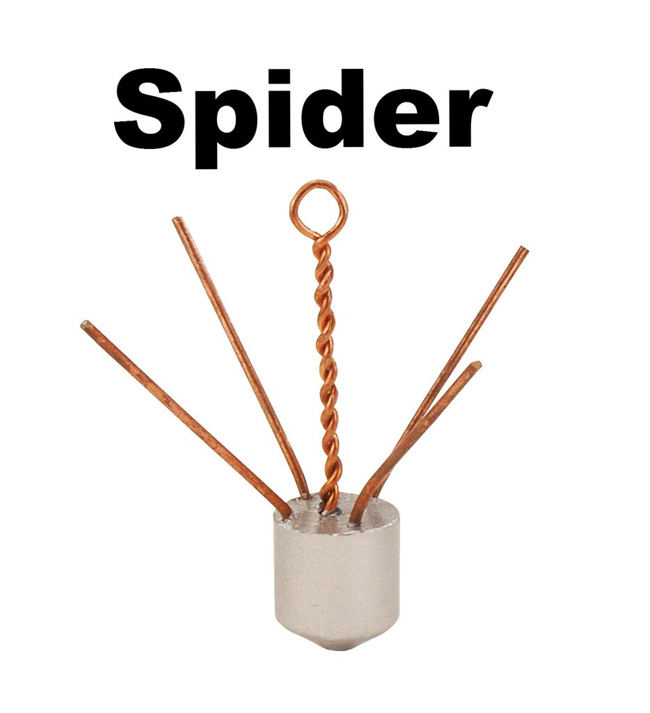 Everest 8 oz. Spider Sinker-Stainless - $5.90 at Everest