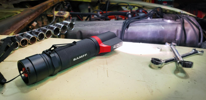 BAMFF 4.0XL- 400 Lm Dual LED Flashlight- Large Body