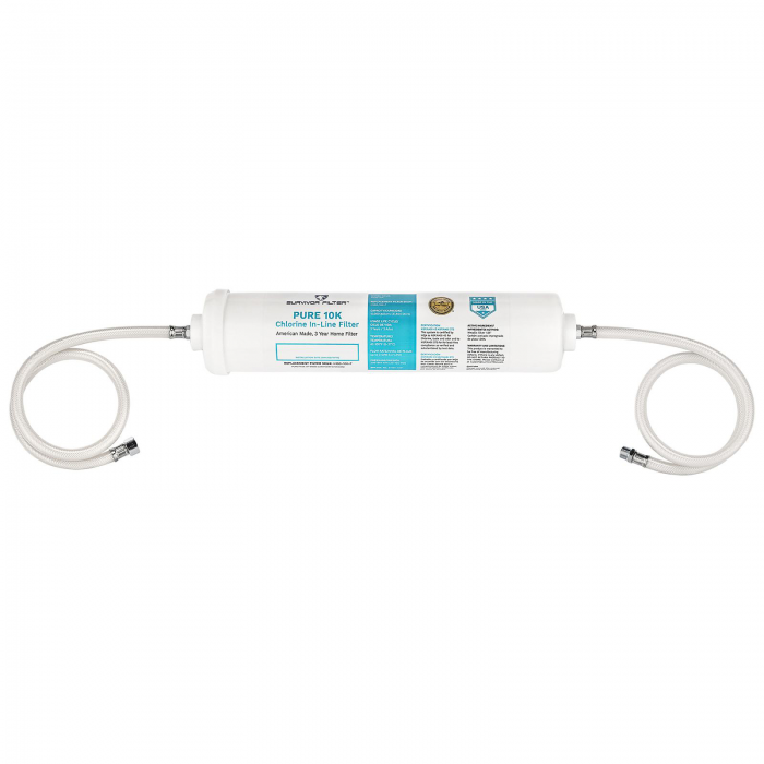 Everest SURVIVOR FILTER(TM) Pure 10K&comma; Chlorine In-Line Home Filter - $100.00 at Everest