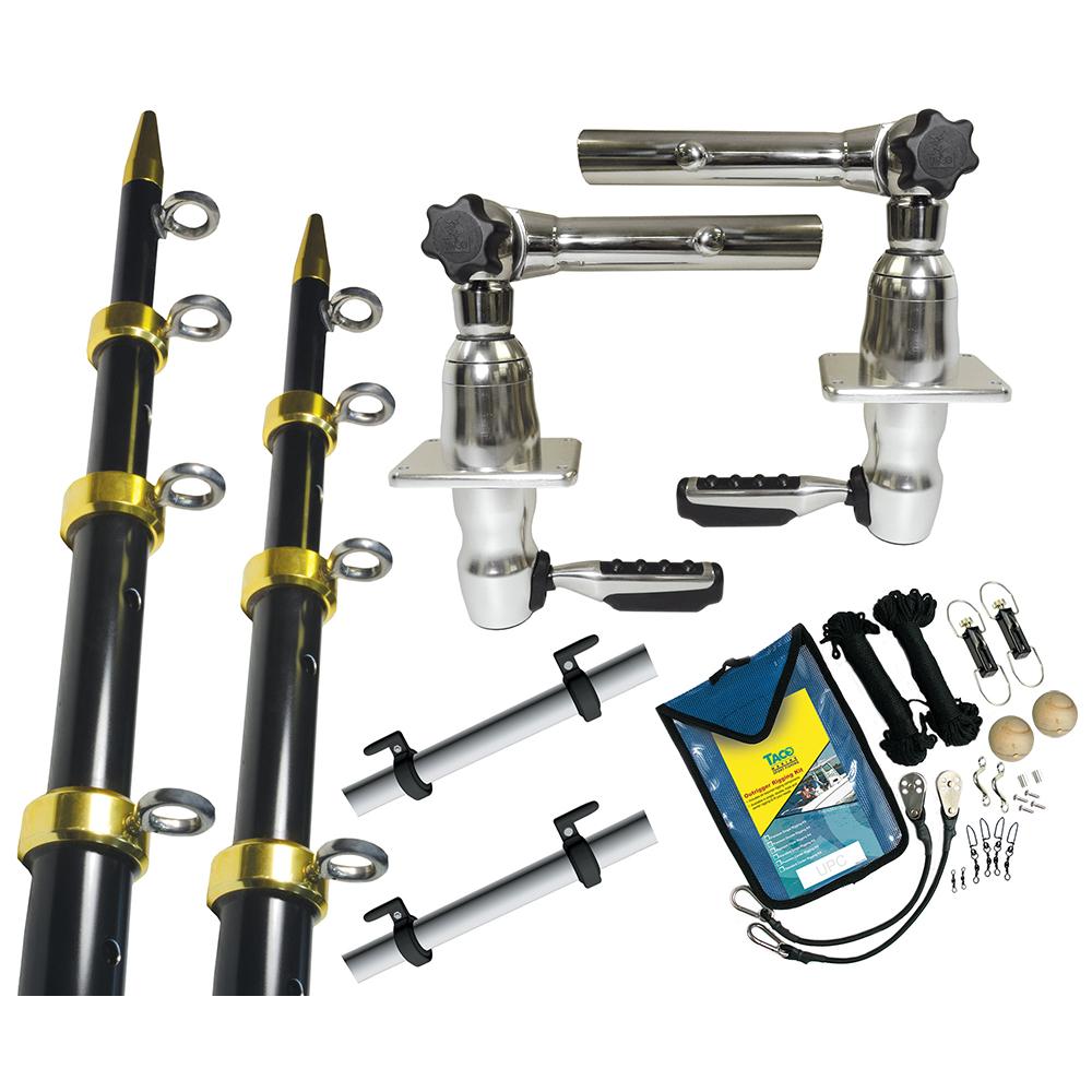 Everest TACO Grand Slam 280 Package w/15' Black/Gold Poles, Premium Rigging Kit & Line Caddy - $3377.64 at Everest