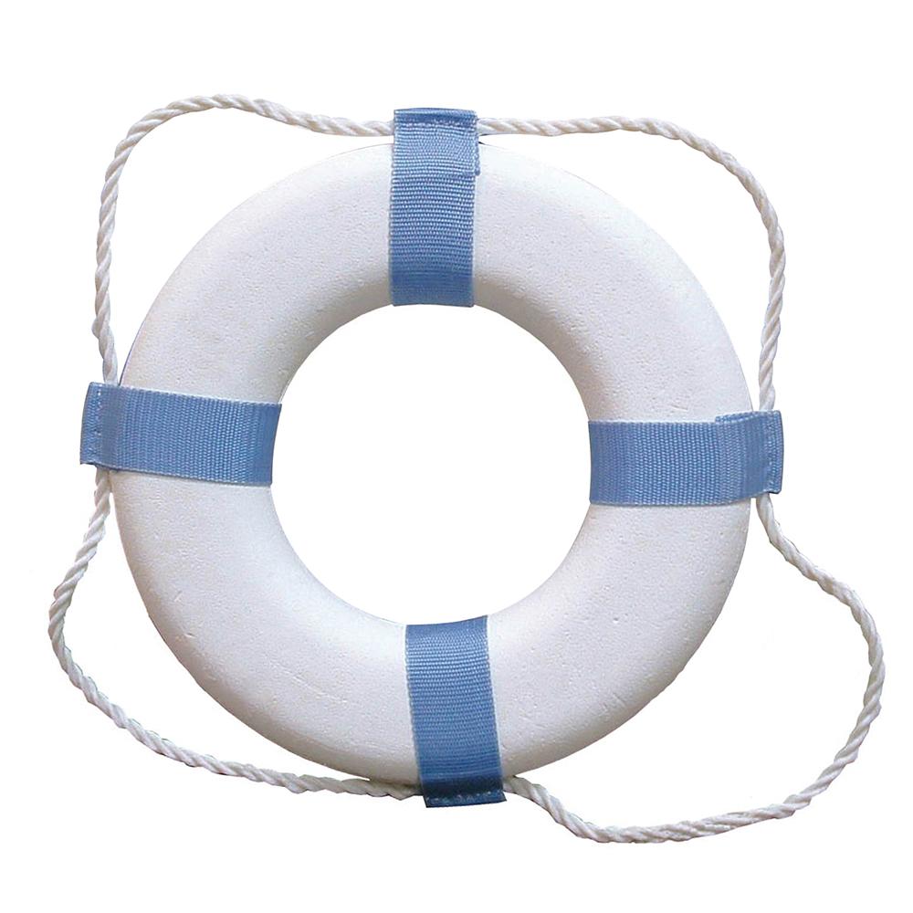 Everest Taylor Made Decorative Ring Buoy - 20 - White/Blue - Not USCG Approved - $48.45 at Everest