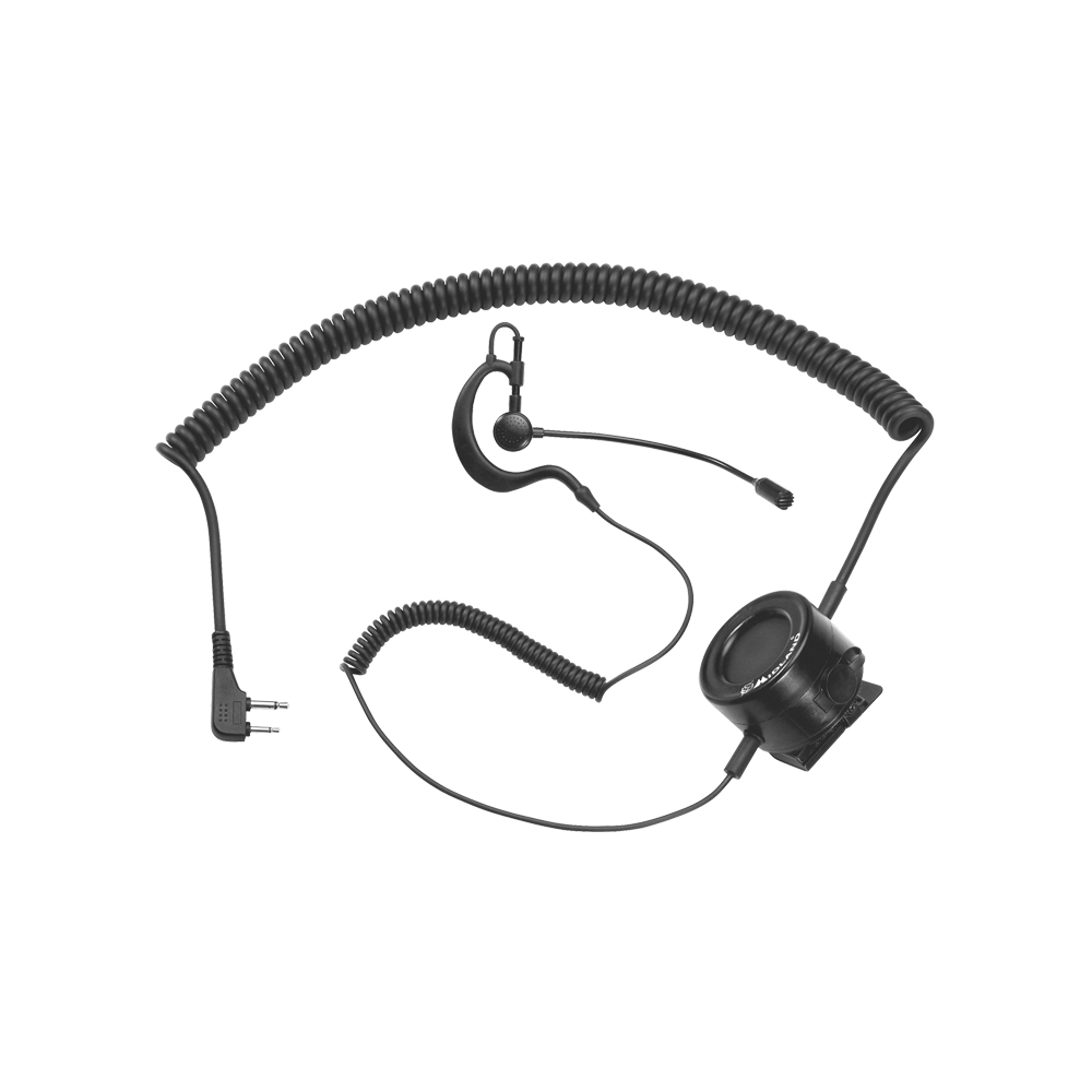 Midland TH2 Tactical Action Boom Mic with PTT