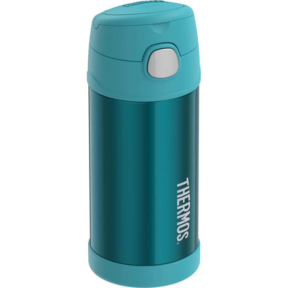 Everest Thermos FUNtainer(R) Stainless Steel Insulated Teal Water Bottle w/Straw - 12oz - $17.11 at Everest