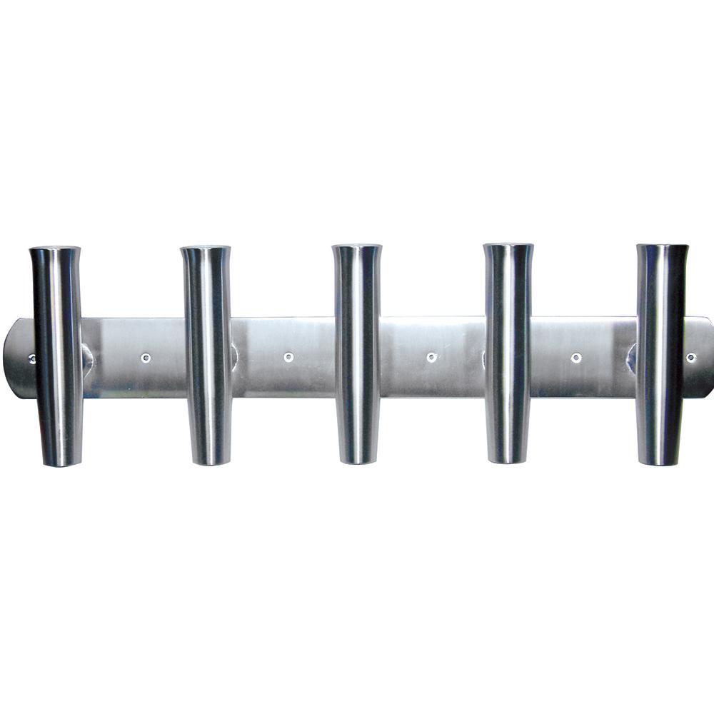 Everest Tigress 5 Rod Aluminum Transom Mount Rod Holder - 35 - $343.46 at Everest