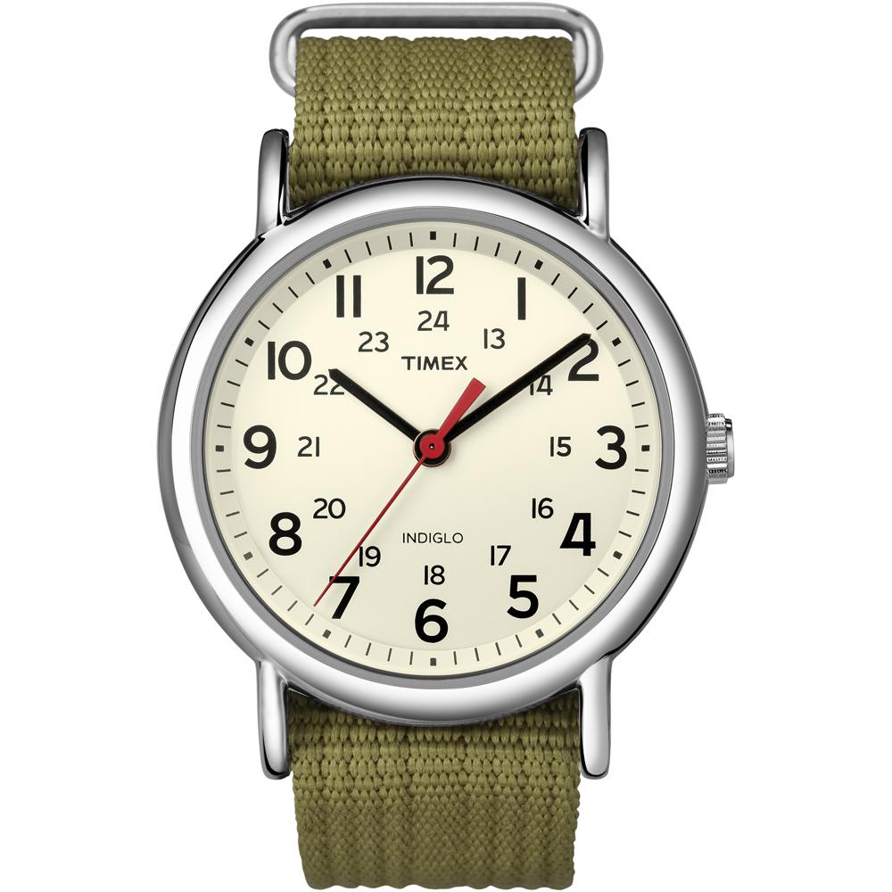 Timex Weekender(R) Slip-Thru Watch - Olive Green