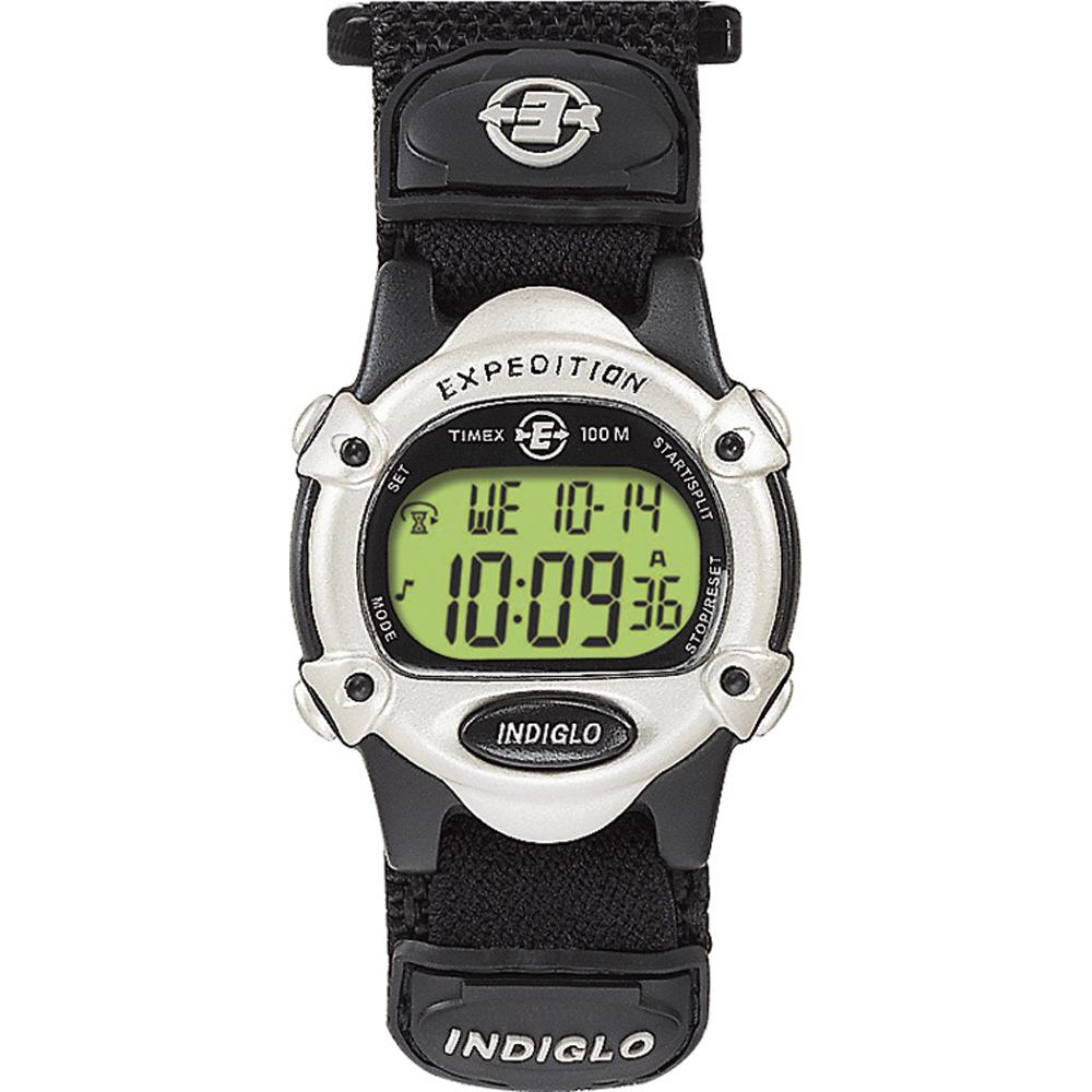Timex Expedition(R) Women's Chrono Alarm Timer - Silver/Black
