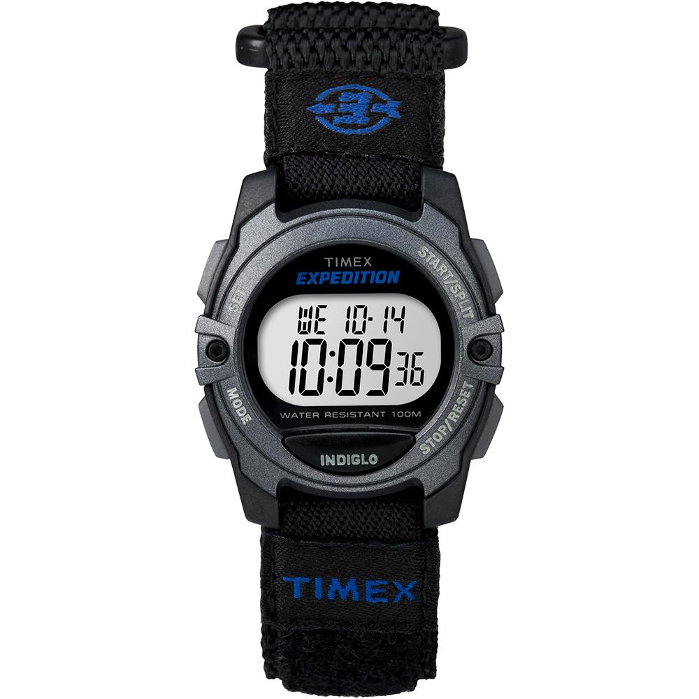 Timex Expedition(R) Digital Core Fast Strap - Black/Blue