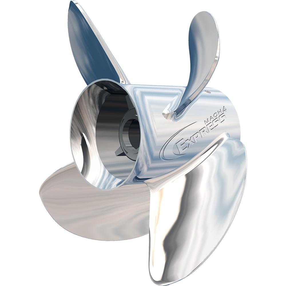 Everest Turning Point Express(R) Mach4 Left Hand Stainless Steel Propeller - EX-1513-4L - 4-Blade - 15.3 x 13 - $533.93 at Everest
