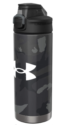 Everest Under Armour 16oz Protege Water Bottle, Stainless Steel, Vacuum Insulated, Leak Resistant Lid, Self Draining Cap - $21.25 at Everest