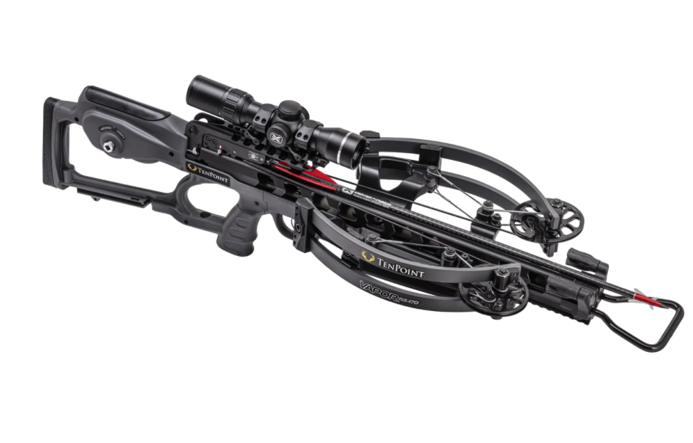 Tenpoint Vapor RS470, ACUslide, EVO-X Scope, STAG Hard Case, Elite Package, Graphite - $2949.99 at Everest