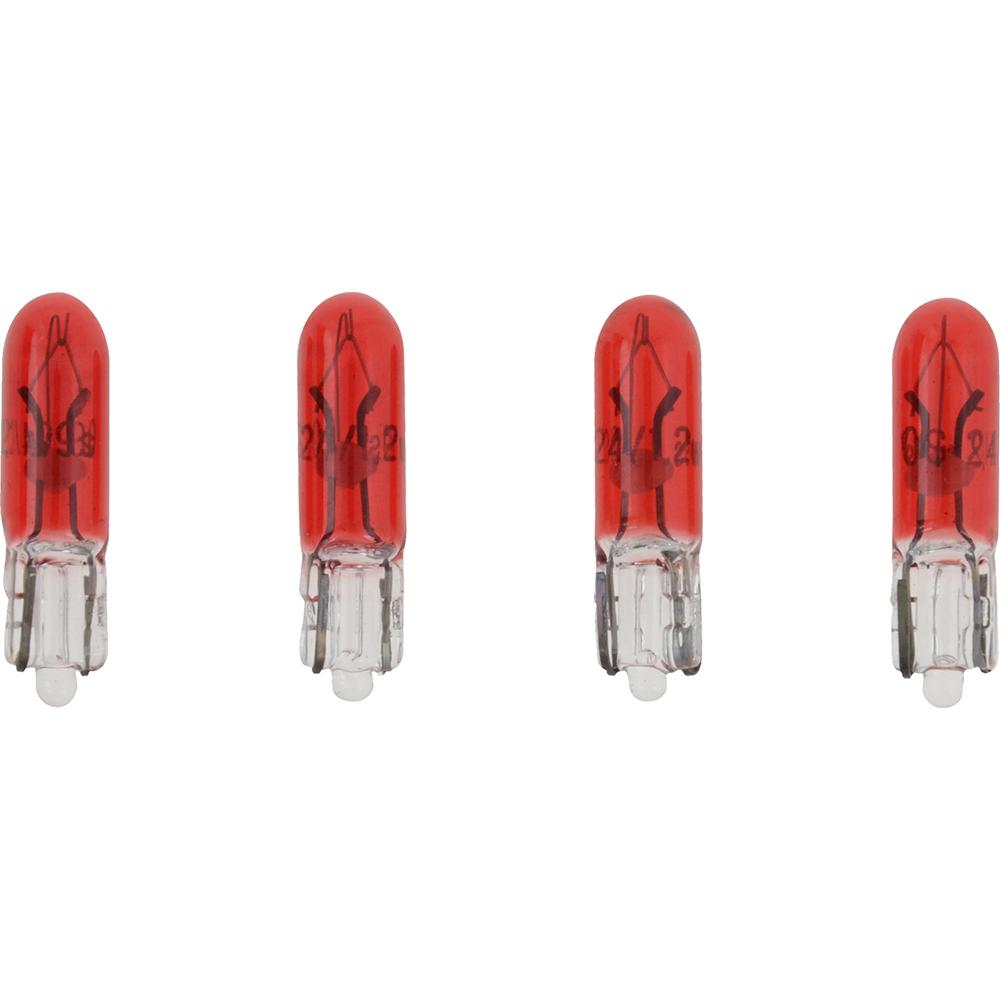 VDO Type D Wedge Based Peanut Bulb - Red