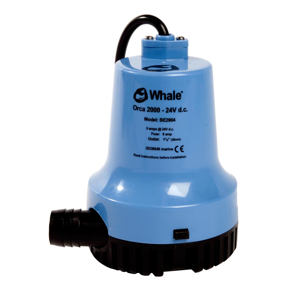 Everest Whale Orca 2000 GPH Submersible Bilge Pump 12V - $136.84 at Everest