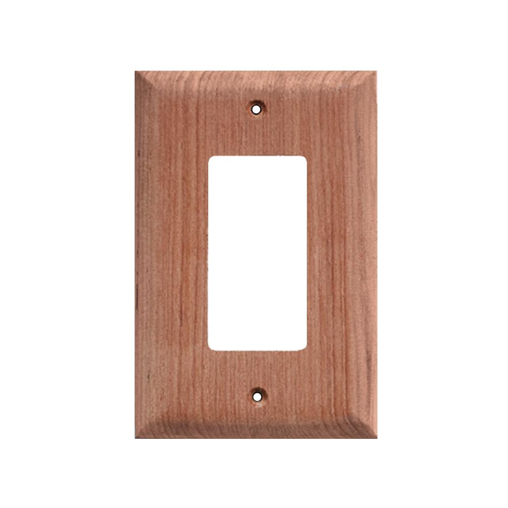 Everest Whitecap Teak Ground Fault Outlet Cover/Receptacle Plate - $11.35 at Everest