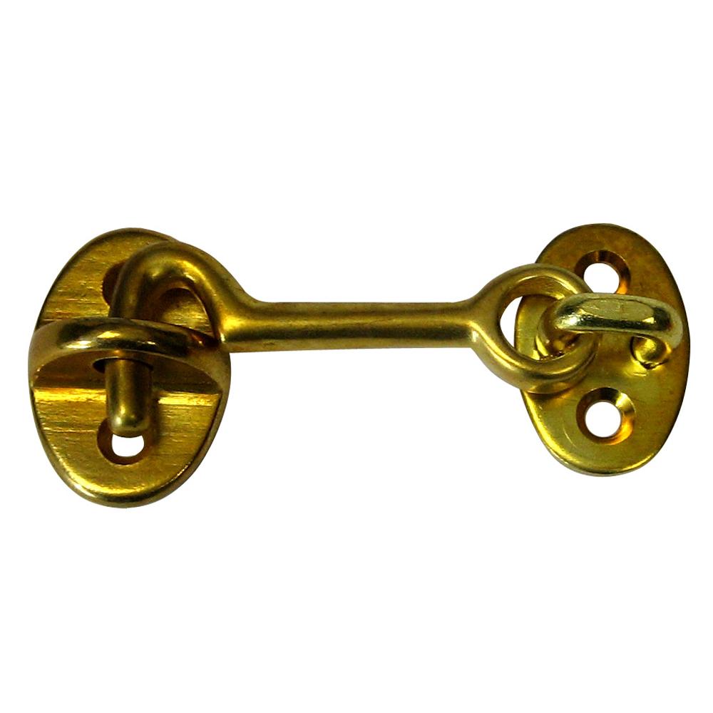 Everest Whitecap Cabin Door Hook - Polished Brass - 2 - $12.16 at Everest