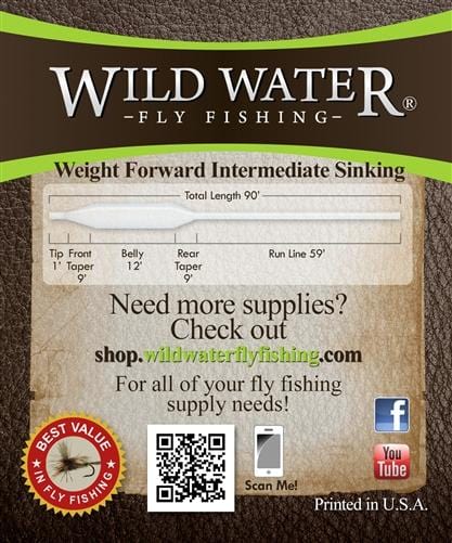 Wild Water Fly Fishing Wild Water Fly Fishing Weight Forward 4 Weight Clear Fly Line - $25.00 at Everest