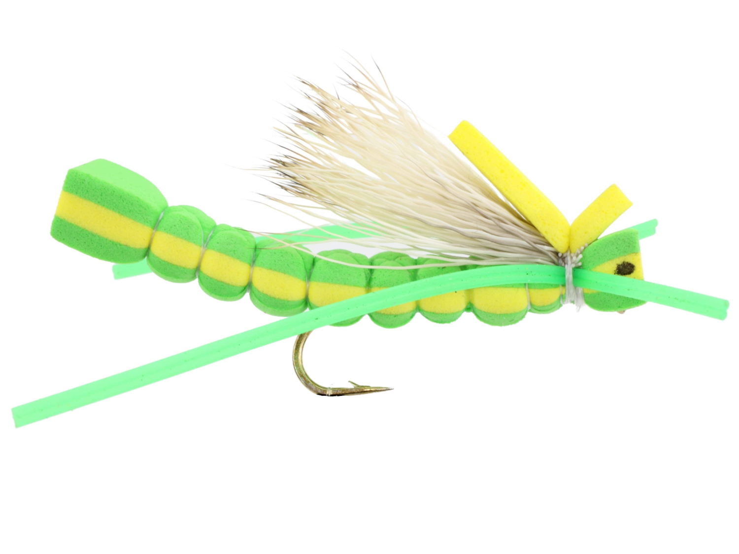 Wild Water Fly Fishing Wild Water Fly Fishing Fly Tying Material Kit, Green Foam Grasshopper - $20.00 at Everest