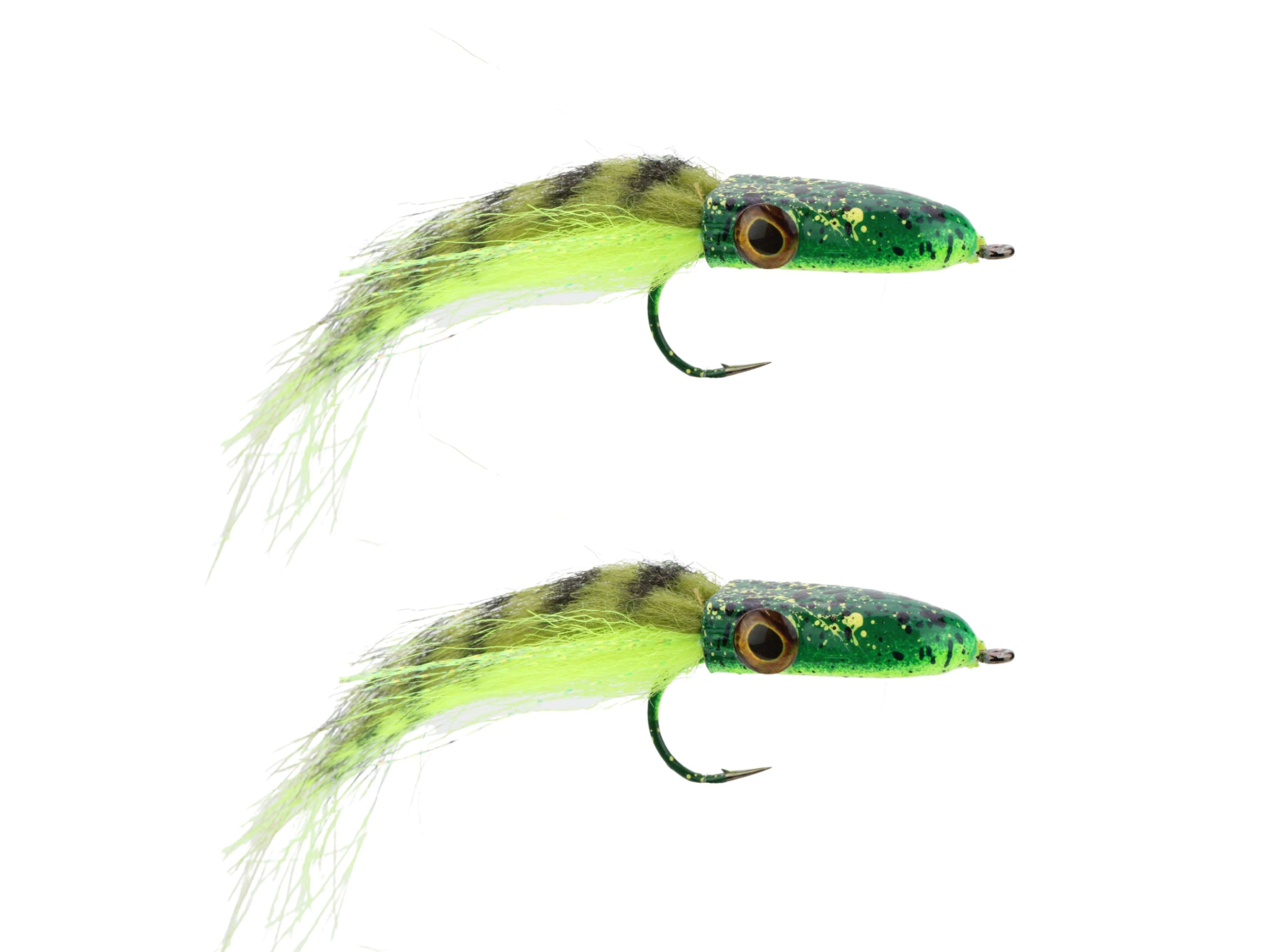 Wild Water Fly Fishing Wild Water Fly Fishing Camo Frog Pattern Snake Head Popper, Size 2/0, Qty. 2 - $16.50 at Everest