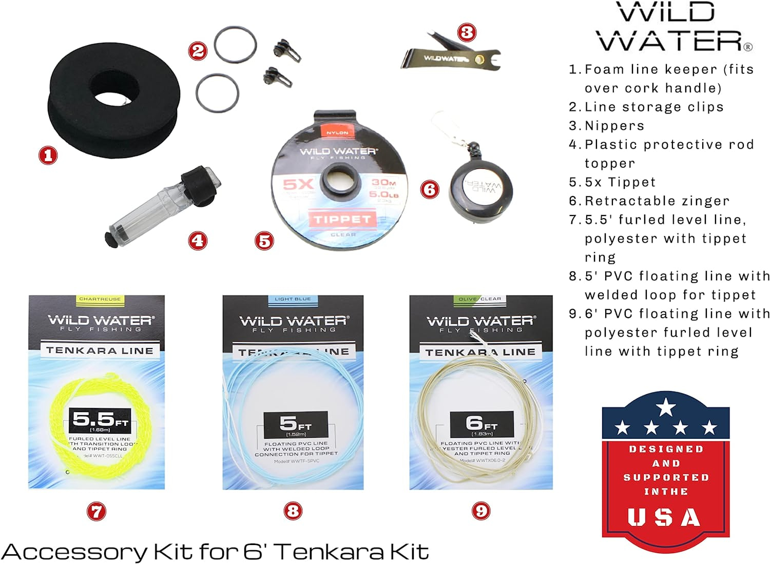 Wild Water Fly Fishing Wild Water Tenkara Fly Fishing Combo 6 ft Rod - $99.00 at Everest