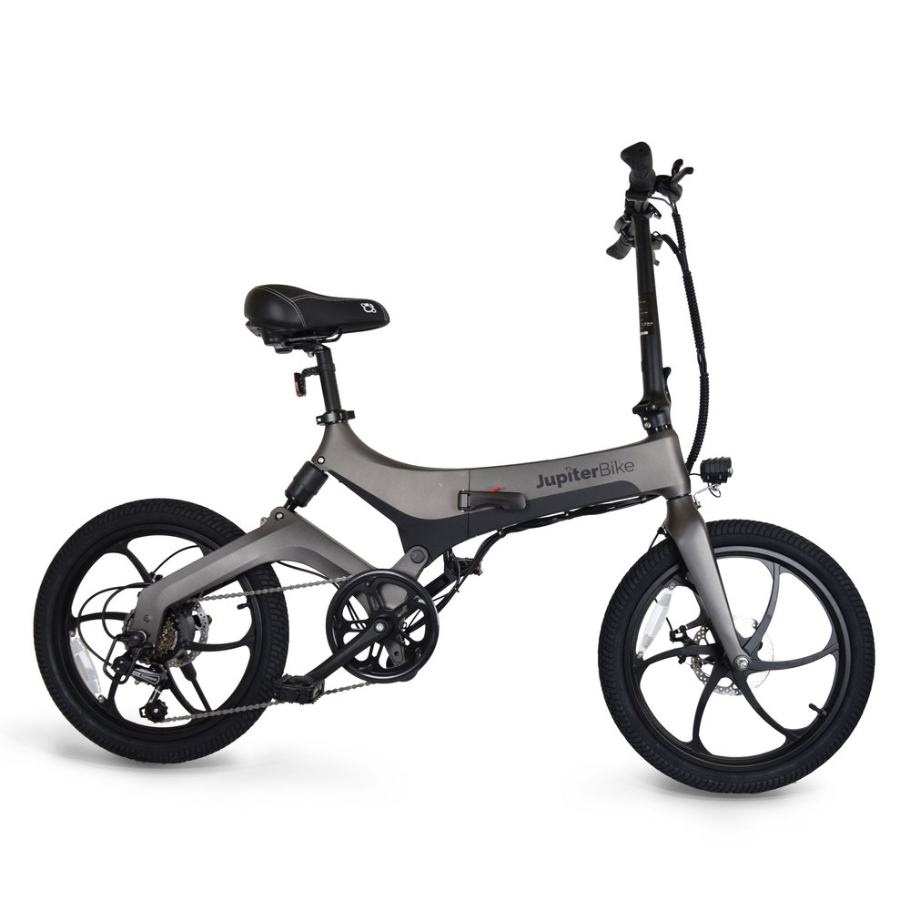 Jupiter Bike Jupiter Bike Discovery X7 Grey Folding Electric Bike - $1195.00 at Everest