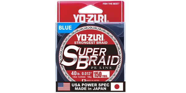 Everest SUPERBRAID - BLUE - 20 LB - 150YD - $12.89 at Everest