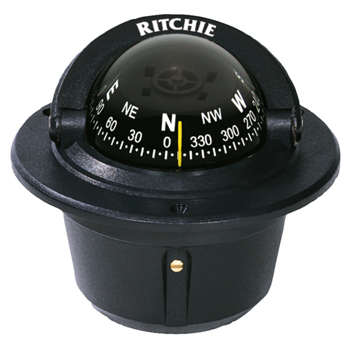 Ritchie_F_50_Explorer_Compass___Flush_Mount___Black