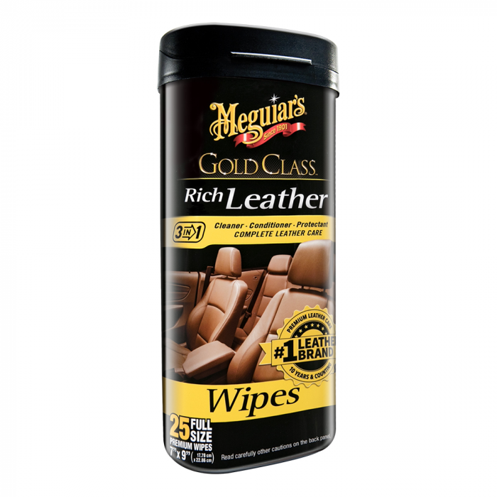 Meguiar__39_s_Gold_Class_trade__Rich_Leather_Cleaner__amp__Conditioner_Wipes
