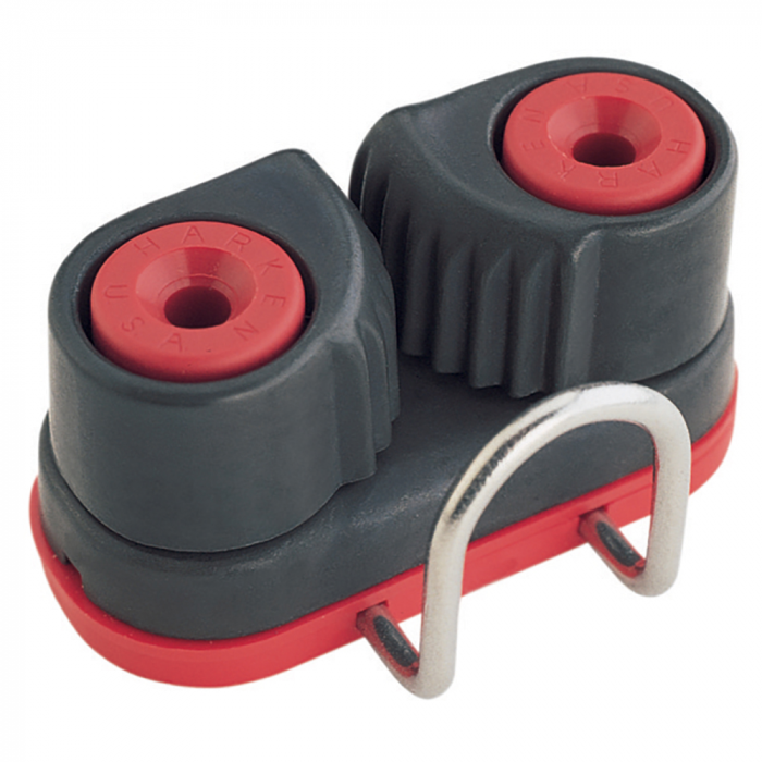 Harken Micro Cam-Matic Aluminum Cleat Kit w/Wire Fairlead main product photo
