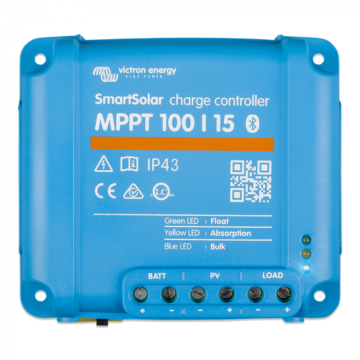Victron SmartSolar MPPT Charge Controller - 100V - 15AMP main product photo