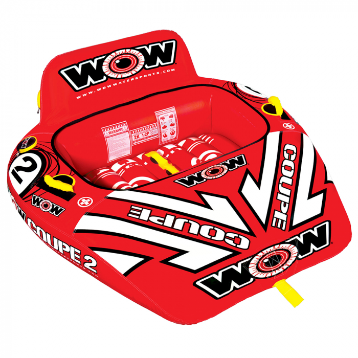 WOW Bingo Cockpit Gommonile Trainabile Per Nautica - 2 Posti Con Doppio Punto Di Traino