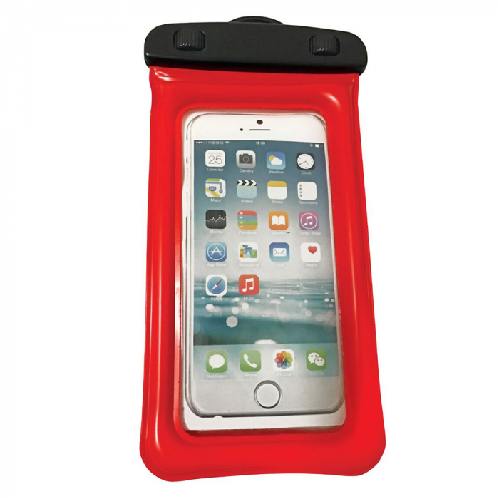 WOW Watersports H2O Proof Phone Holder - Red 4" x 8" main product photo